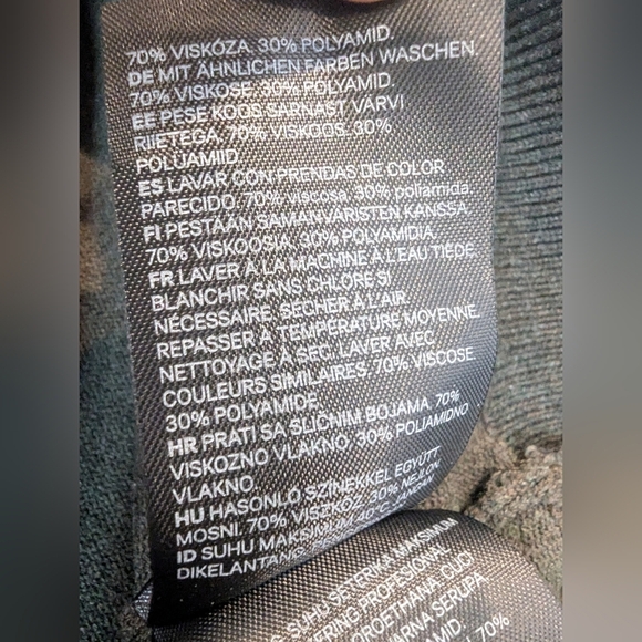 Women's Super Soft Long sleeve Cardigan Green H&M Size XXL - Picture 8 of 14